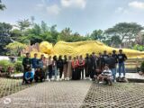 Kunjungan Studi Sejarah Patung Budha Tidur di Mojokerto